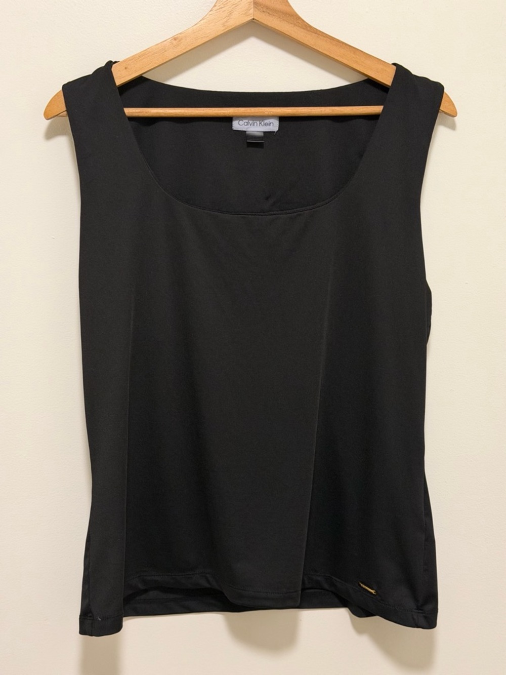 Calvin Klein Black Sleeveless Top